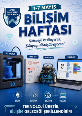 1-7 Mayıs Bilişim Haftası